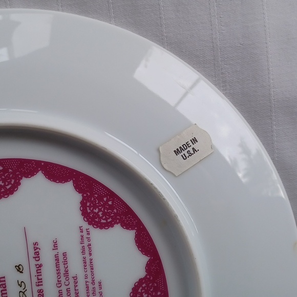 Romantic Victorian Keepsakes Springtime Beauty" Collector Plate by John Grossman - Picture 6 of 8